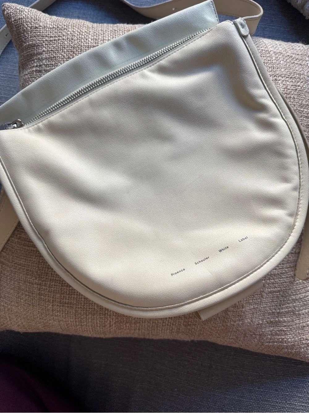 Proenza Schouler White Label Ivory Bag - Leather Cross-Body or Shoulder Bag